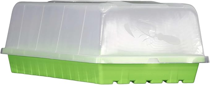 Bootstrap Farmer Humidity Dome 5" Tall Extra Strength, 2 Pack, Propagation Seed Cloning Lid Vented for 1020 Tray Seed Starting Germination