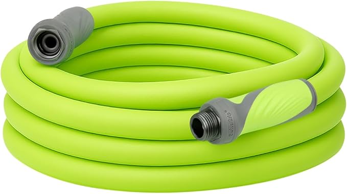 Flexzilla Garden Hose with SwivelGrip,5/8 in. x 25 ft.,Lightweight All-Weather Water Hose,Durable and Flexible,Leak-Free Connections,(Pack of 10)