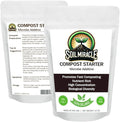 Compost Starter, Accelerator - All-Natural, Organic Formula for Fast, Healthy Composting | Boosts Decomposition of Yard Waste, Kitchen Scraps, and Garden Materials | Easy to Use