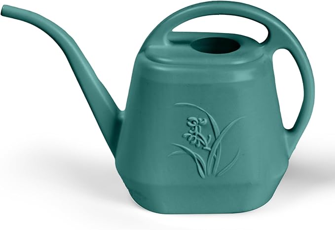Watering Can - for Home Plant Garden - 1/2 Gallon - Emerald Green