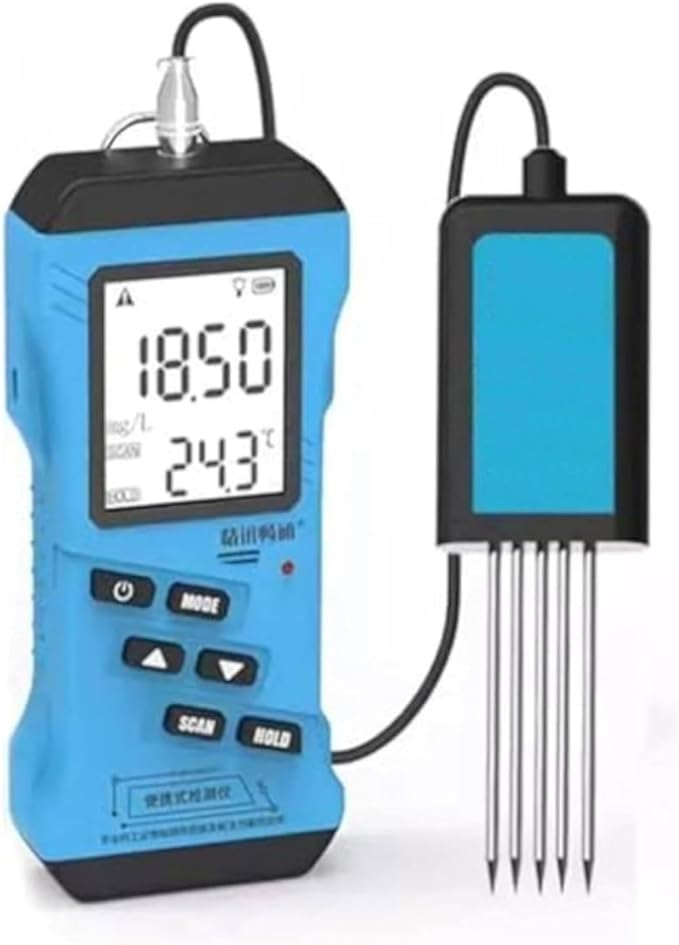 7 in 1 Soil Tester, Nitrogen, Phosphorus, Potassium Npk Tester, Ph, Moisture, Nutrient Conductivity, Ec Meter,High Accuracy Digital Sensitive