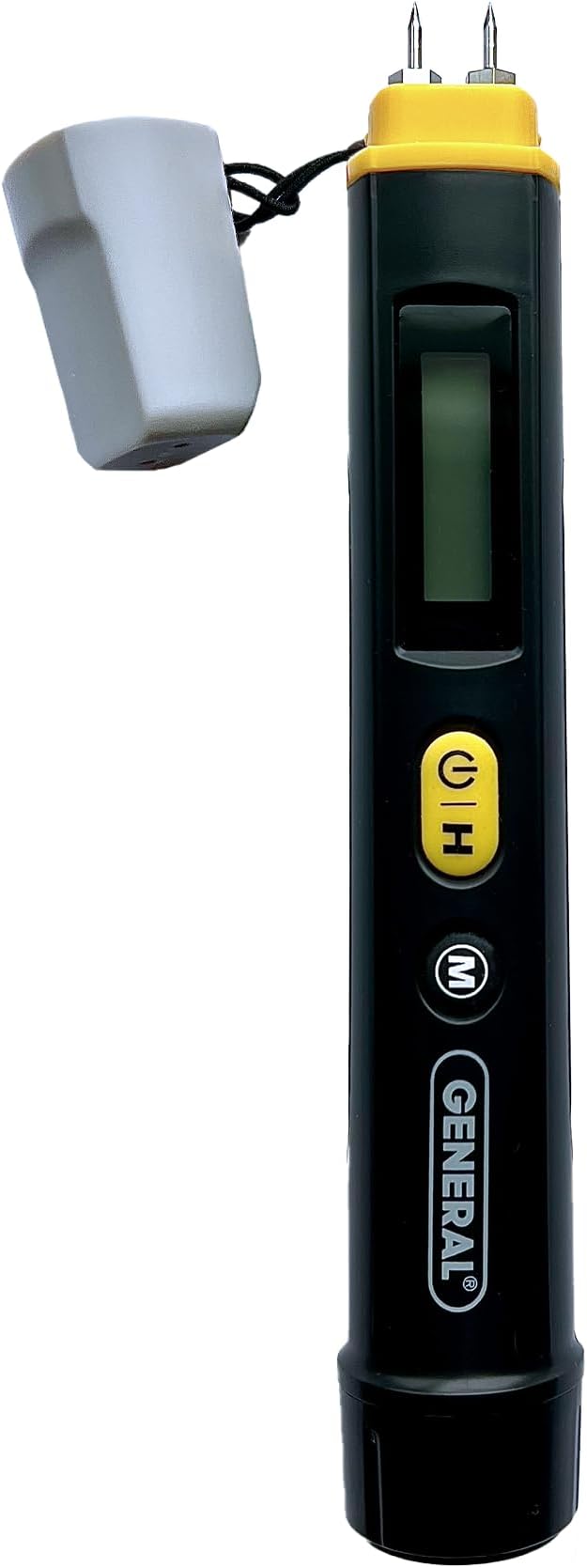General Tools Compact Digital Moisture Meter MMP100 – Pin-Style Tool Detects Moisture in Wood and Building Materials to Help Identify Targeted Moisture Levels and Prevent Water Damage