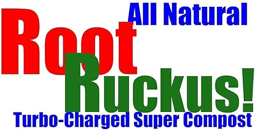 GS Plant Foods Root Ruckus Compost Fertilizer Organic Plant Food - Turbo Charged Compost for Plants - Humic Acid & Sea Kelp Nutritional Root Supplement for Lawns, Soil, Shrubs & Vegetables - 5 Gallons