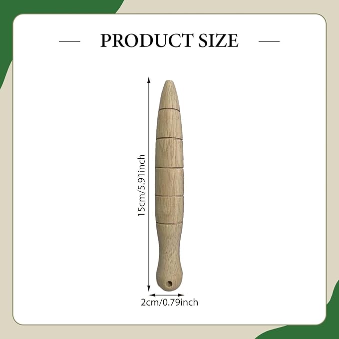 Garden Dibber with Measurement Lightweight Simple to Use 5.91inch Gardening Accessories Practical Handheld Bulb Planting Tool