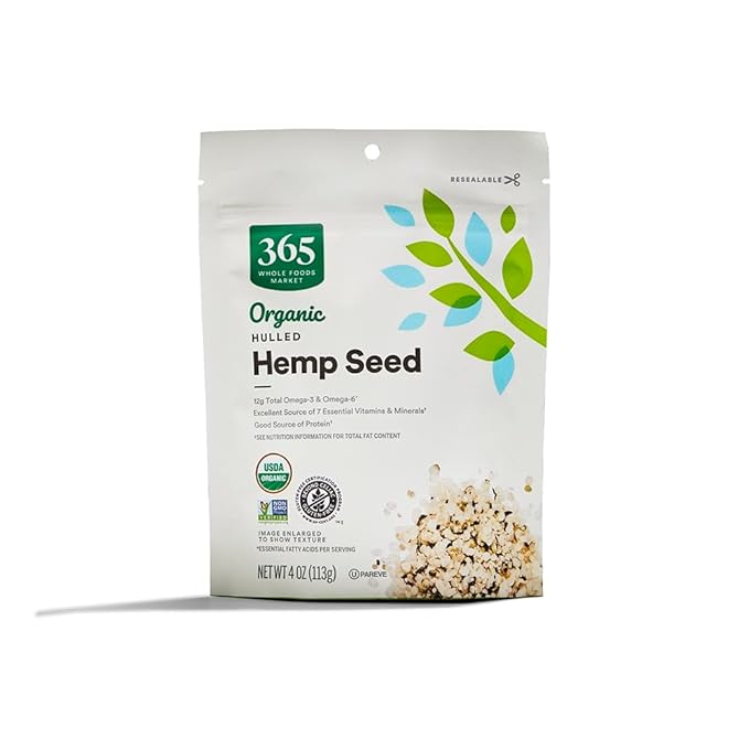 365 by Whole Foods Market, Organic Hemp Seed, 4 Ounce