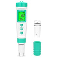 YINMIK Digital pH Meter with Extra Replaceable Probe, Pocket pH Tester for Hydroponics, Accurate Water Tester for Swimming Pool Hot Tub Aquariums Home Wine Brewing