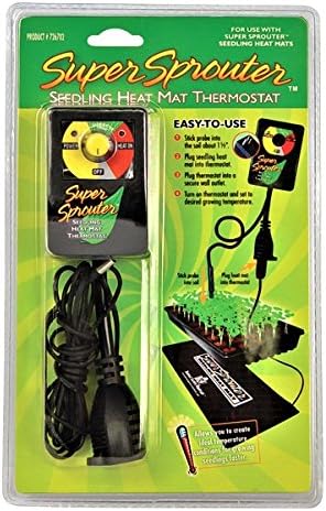 Super Sprouter Heat Mat Thermostat,Natural