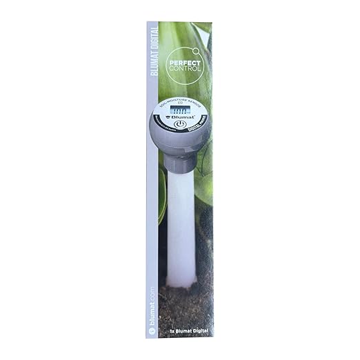 Blumat Moisture Meter for Plants - Accurate Soil Moisture Meter - Easy to Use Advanced Water Meter for Gardening (Moisture Meter Only)