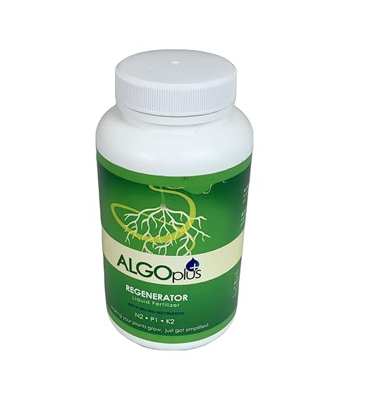 Algoflash Flowering Plants - Liquid Fertilizer & Plant Food 1-Liter Bottle
