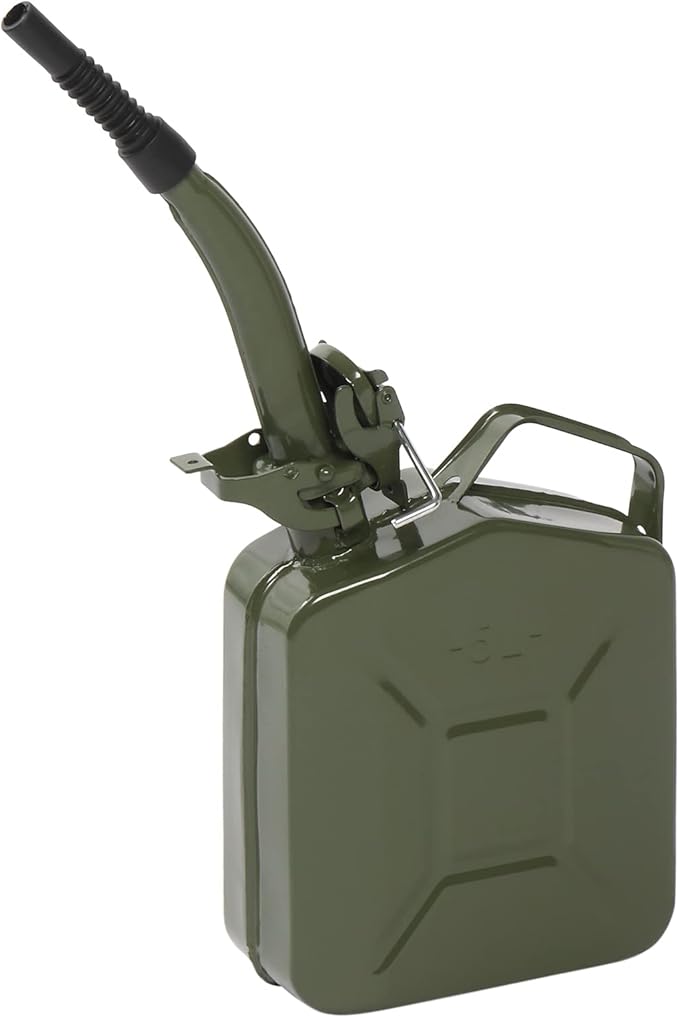 Metal Storage Watering cans, Versatile Water Can, Steel Jar for Cars Trucks Durable Automotive Equipment (5L)