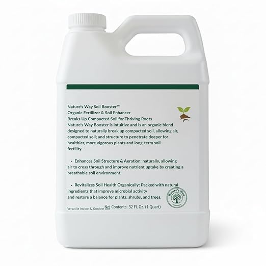 Nature’s Way Soil Clay Soil Conditioner & Compacted Soil Treatment – Liquid Lawn & Garden Soil Loosener…