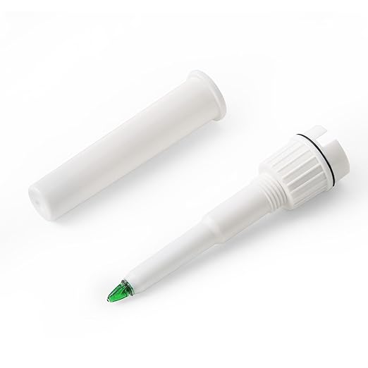 Digital Food pH Meter Spear Probe, 0.01 Resolution High Accuracy Food pH Tester Electrode, Replaceable Probe Electrode for Solid and Liquid Soft Soil Sample, YY-2030P