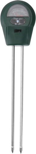 Hemoton 3-in-1 Mini Soil Tester with Moisture Meter and Ph Tester Soil Testing Accessory for Garden Lawn and Indoor Plants and Moisture Measurement