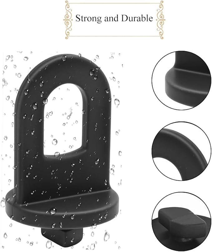 Greenhouse Twist Clips Black Plastic Greenhouse Hooks Plant Hangers Greenhouses Shading Fixing Clips Track Hooks for Greenhouses Bubble Wrap Hole Diameter 0.32 inch 40 Pieces