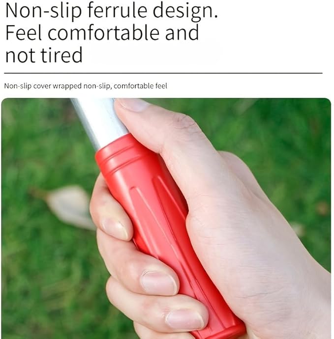 Small Garden Hoe, Manganese Steel Blade with Sharp Hardened Edge, Hand Weeding Hoe for Tilling, Digging, Sowing, Weed Control