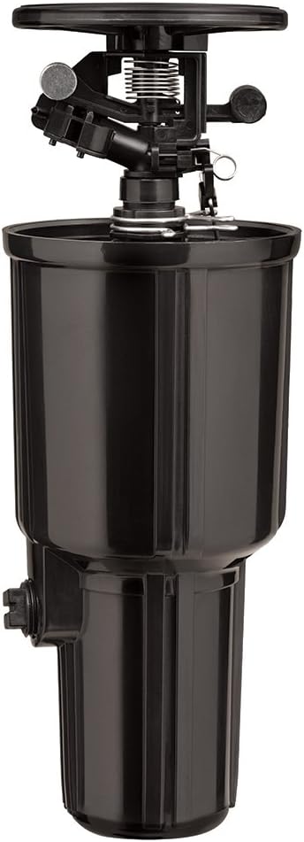 Orbit 55200 Pulse Pop-Up Impact Sprinkler Head, Black