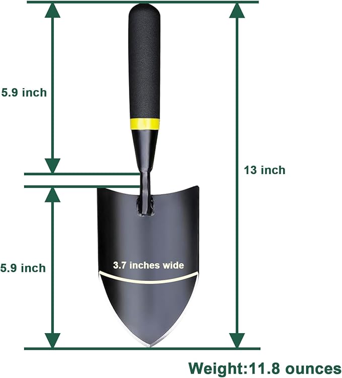 Weeder Tool for Weeding, Heavy Duty Gardening Hand Tool with Ergonomic Handle and Hanging Hole for Storage.