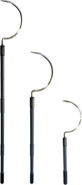 Rocklin Industry Cobra Hook 3-in-1 (24"/40"/57") Cultivator, Heavy-Duty Garden Hand Tool for Weeding, Digging & Soil Loosening – Three Lengths, Stainless Steel Blade, Ergonomic Grip.