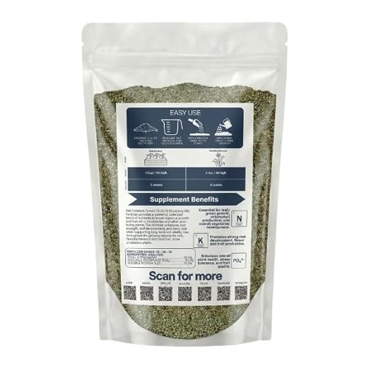 Blueberry Fertilizer 10-10-10 NPK - Enhanced with Ammonium Sulfate for Optimal Growth, Rich Berries, Strong Roots - Eco-Friendly, Balanced Feed for Blueberry Bushes (5/10/15/20 lbs) (5.0, Pounds)