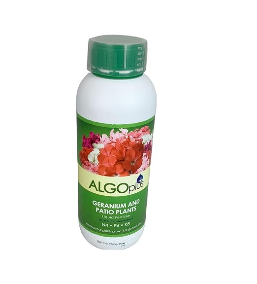 Algoflash Flowering Plants - Liquid Fertilizer & Plant Food 1-Liter Bottle