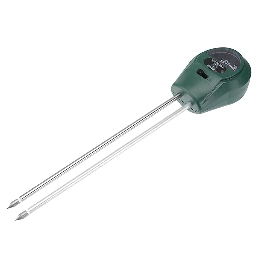 Homoyoyo 3-in-1 Soil Tester with Ph Meter, Moisture and Light Sensor for Gardening, Mini Soil Detector Plant Humidity Monitor for Indoor and Outdoor Lawn, No Battery Required