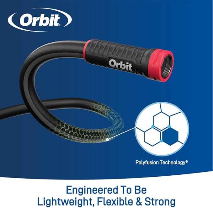 Orbit Pro POLYFUSION Heavy Duty Water Hose (100-Foot x 5/8-Inch)