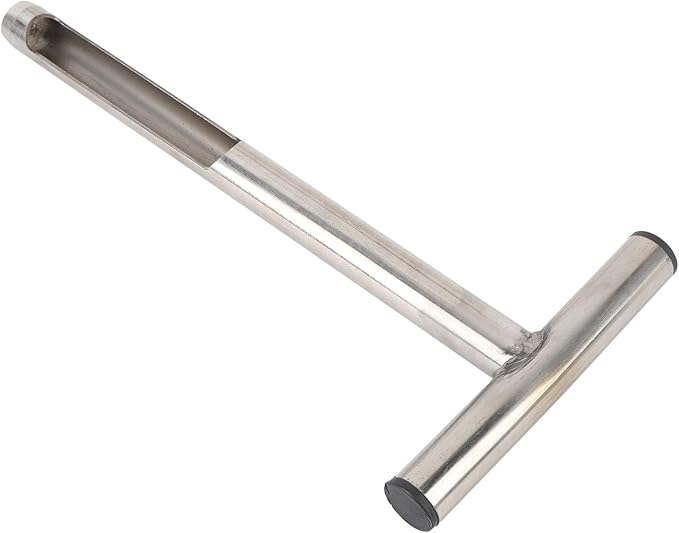 12in Soil Probe, Stainless Steel Soil Sample Probe with 2 Bags, T Handle Soil Test Probe Kits Tool for Soil Sampling, Home Plant Care, Garden, Farm, Lawn