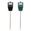2 Packs Soil Moisture Meter for House Plants, Plant Water Meter Soil Tester Test Kit Soil Hygrometer Sensor for Indoor & Outdoor Use Garden Lawn Farm, No Battery Required (Black & Green)