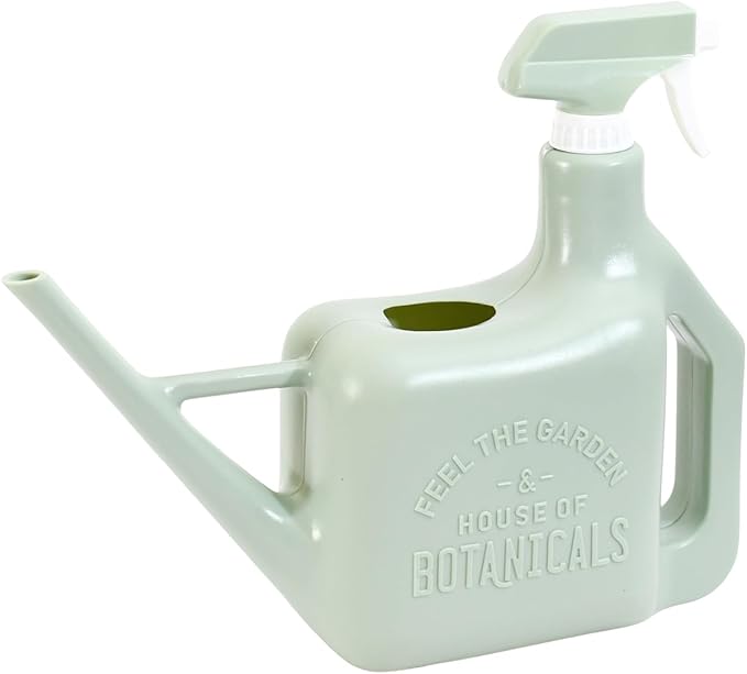 PETAL & FLOW Spray Sprinkler 2-in-1 Watering Can & Plant Mister Spray Bottle for Indoor & Outdoor Plants(Greyish Blue)