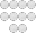 10 Pack Stainless Steel Sprouting Lids for 86mm Wide Mouth Mason Jars - Reusable Mesh Filter Strainer Screens for Beans, Alfalfa, Broccoli Sprouts - Easy Clean
