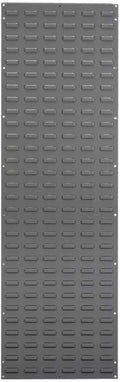 Akro-Mils 30118 Louvered Steel Wall Mount Panel Garage Organizer for Hanging AkroBin Storage Bins, 18-Inch W x 61-Inch H, Beige, Single