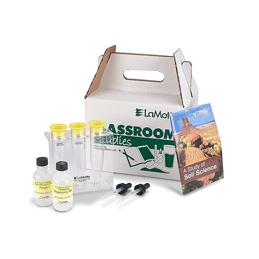 Lamotte Soil Texture Test Kit for Sand, Silt, and Clay Fractions; 50 Tests