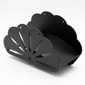 Hose Rack - Garden Hose Holder - Outdoor Hose Organizer - Aluminum Hose Rack - Weather-Resistant Outdoor Hose Storage - Wall-Mounted Hose Storage Solution (Black)