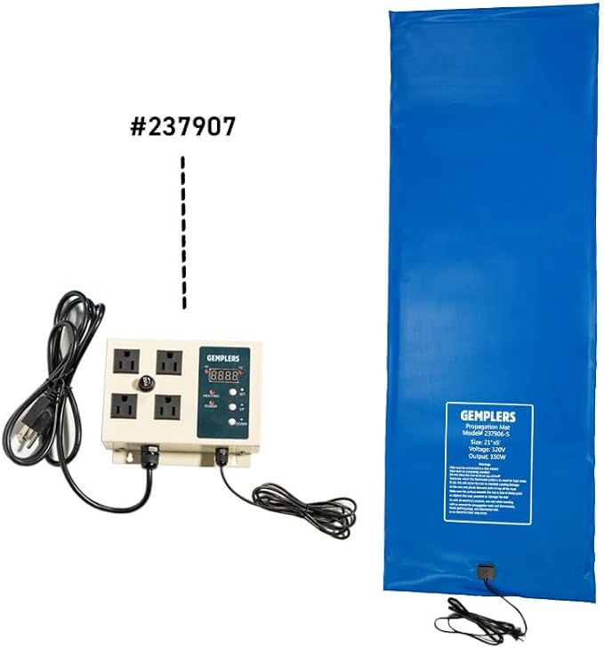 Gemplers Heat Propagation Mat 150W (Blue, 5 FT)