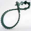 Heavy Duty Tree Stake Supports Adjustable Tree Straightening Ties 5pcs Tree Limb Bands Training System Flexible Rubber Locking Straps - Cable, Plant Ties for Staking (Green 23.6 Inch)