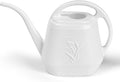 Plastic Watering Can - for Indoor and Outdoor Plant - 1/2 Gallon - White