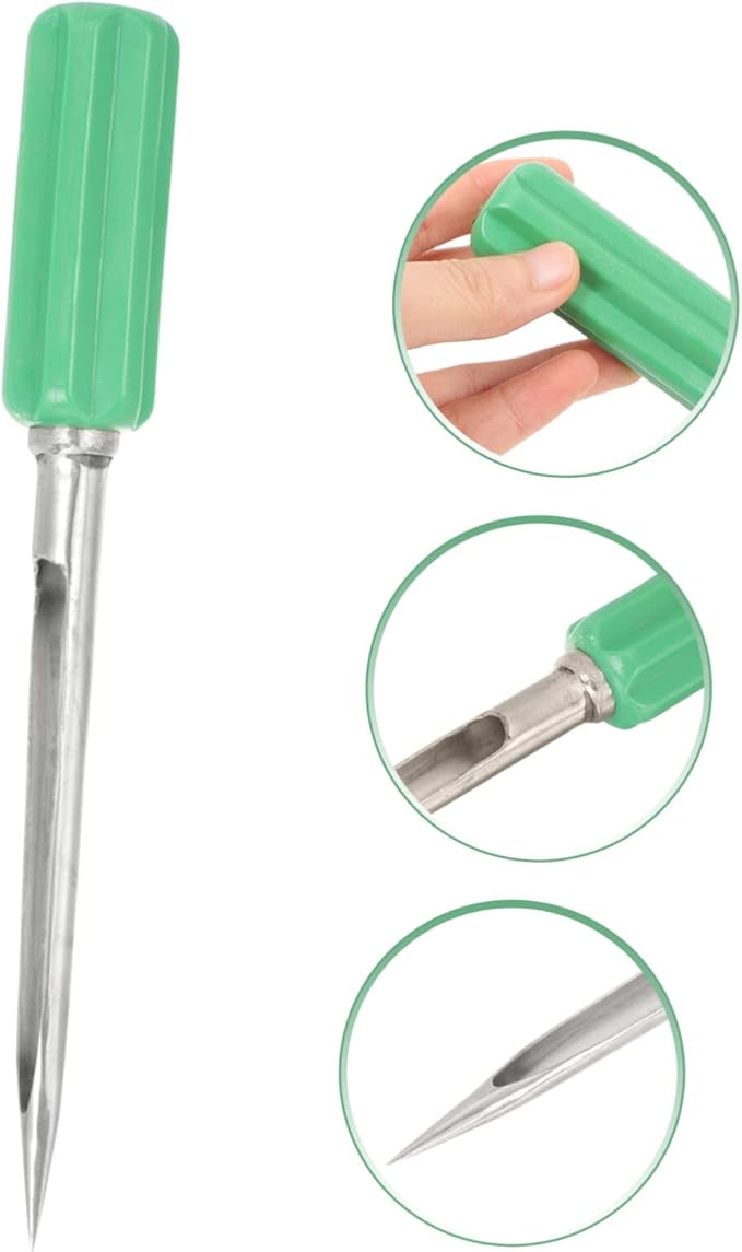 Yardwe Broomcorn Cereal Care Reusable Probes Kit Soil Tester Lawn Sample Powders Cement Fertilizer Sampler Grains Garden Soiling Wheat Slot Metal Test for Experiment