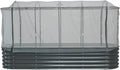 Vego garden 4' x 8' (10 in 1) Cover Netting System, 35% Shading Rate for Plant Protection, Pest Control Frame Cover Kit, Durable & Heavy-Duty Garden Cover (Garden Beds Not Included)