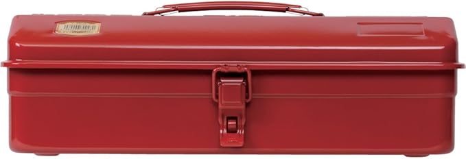 TRUSCO Y-350-R Mountain Tool Box, 14.8 x 6.4 x 4.8 inches (373 x 164 x 124 mm), Red