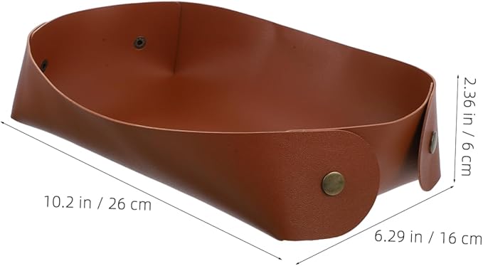 BESPORTBLE Gardening Tool Storage Box PU Organizer for Use Multi Functional Mat Tool Holder for Plants Versatile Storage for Items