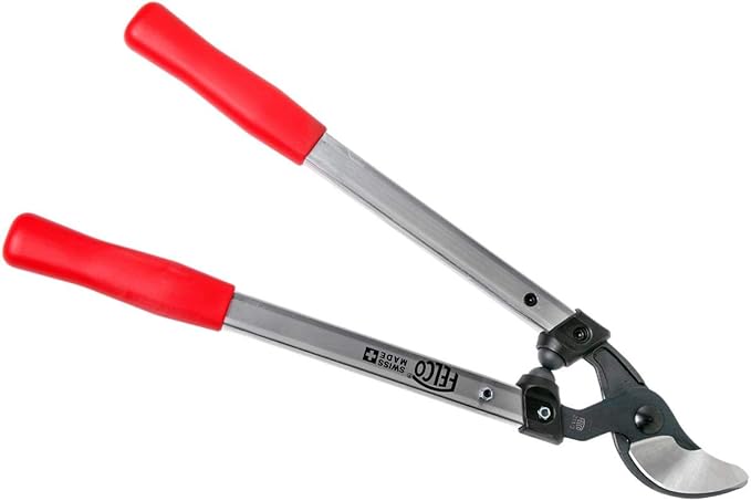 FELCO F211-50 Swiss Made Loppers for Gardening – 20" Lightweight Precision Loppers for Tree Trimming | Tree Branch Cutters | Tree Trimmer Tool with Curved Bypass Blade | I-Beam Handles | Landscape