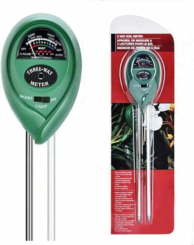 3 in1 Soil Tester Water PH Moisture Light Test Meter Kit For Garden Plant Flower