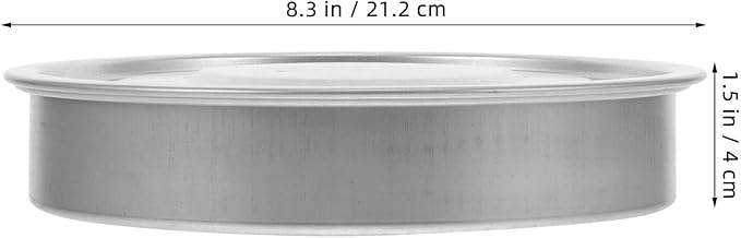 Stainless Steel Sprouting Tray Lid with Base for 20cm Germination Tray, Indoor Gardening Accessory for Vegetable Seed Starting and Microgreens Growing