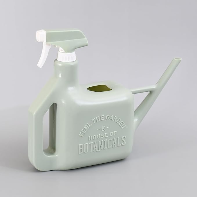 PETAL & FLOW Spray Sprinkler 2-in-1 Watering Can & Plant Mister Spray Bottle for Indoor & Outdoor Plants(Greyish Blue)