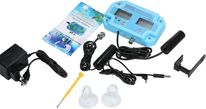 Professional 3 in 1 pH/EC/Temp Meter Water Detector Multi-Parameter Digital LCD Tri-Meter Multi-Function Water Quality Monitor Multiparameter Water Quality Tester