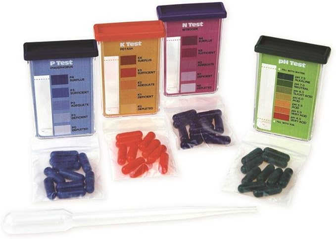 Luster Leaf 1601 Rapitest Soil TxhmH Test Kit, 40 Count (5 Pack)