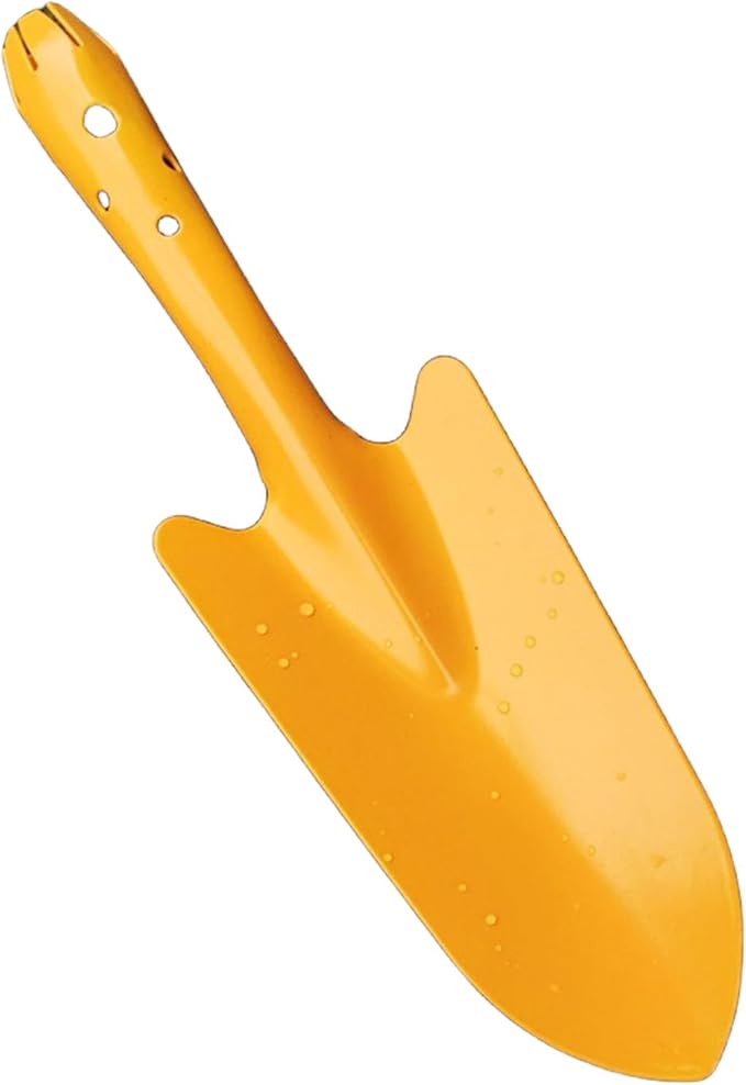 Garden Trowel for Digging and Planting, Mini Colorful Metal Hand Shovel, Small Trowel Set Garden Tools for Flower Soil Planting Digging Transplanting Ideal Gardening Gift for Kids