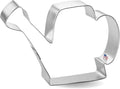 Watering Can Cookie Cutter 4.25 Inch - Made in the USA – Foose Cookie Cutters Tin Plated Steel Watering Can Cookie Mold