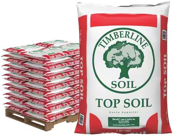 Lot of Premium Bagged Topsoil, 0.75-Cu. Ft. for Lawn and Garden Top Soil, Soil Conditioner with Peat Moss, Buy 6, 10 or 60 Bags - Don't Carry Heavy - Keep CAR Clean - Save! (6)