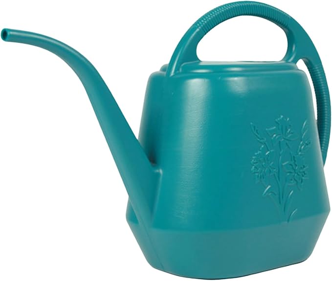 Watering Can Indoor Plants, 1 Gallon Large Capacity Thickened Plastic Long Spout Watering Can with Ergonomic Handle,Durable Small Watering Can for Indoor Plants Bonsai House Flower Garden Office
